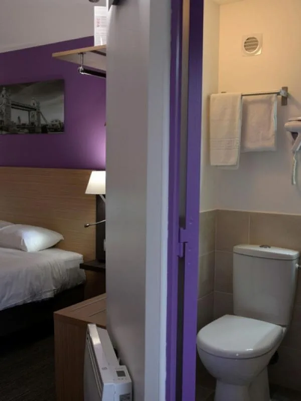 Room with private bathroom