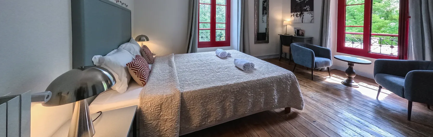 Hotel rooms at Hôtel le Vizzavona