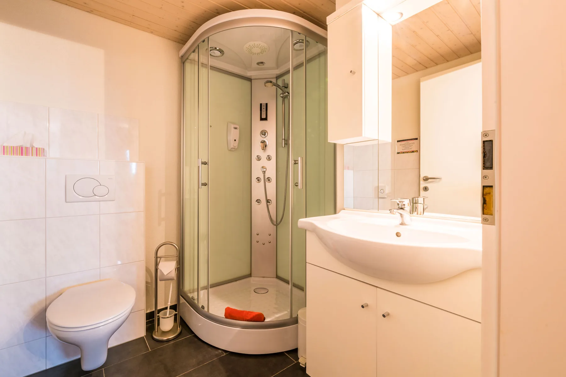 Baño del hotel