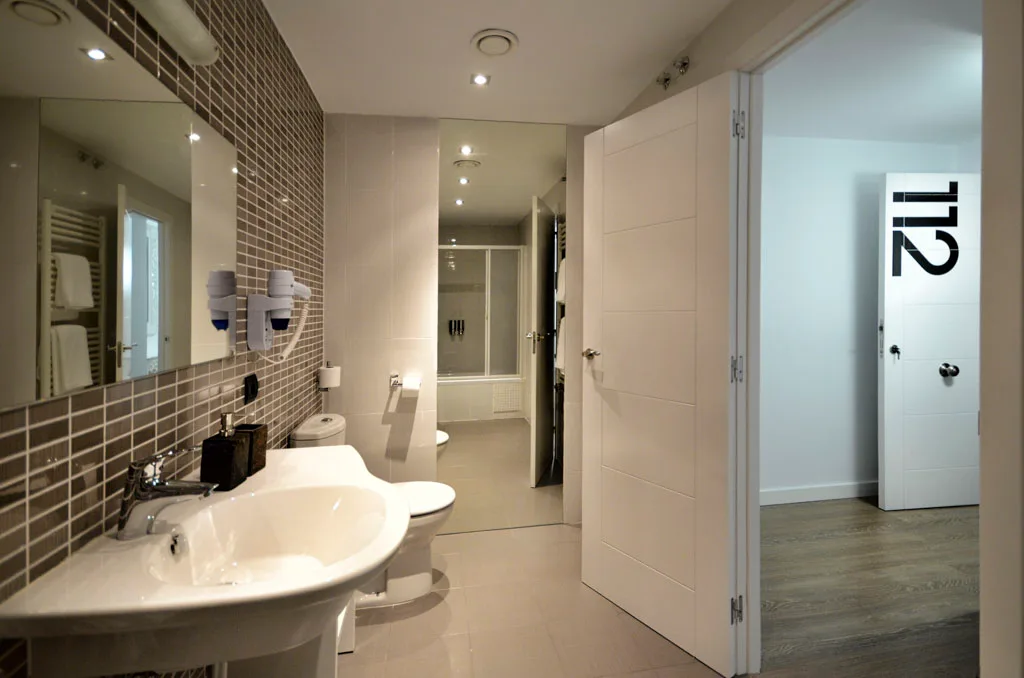 Hotel bathroom