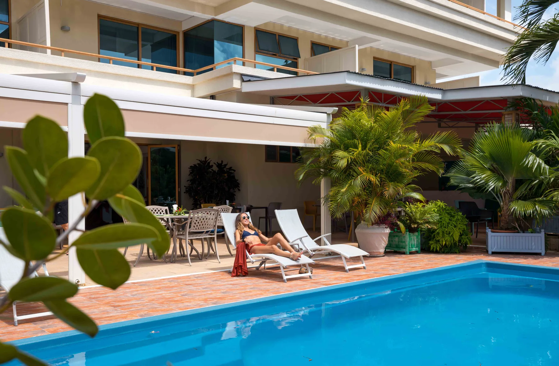 Piscina del hotel