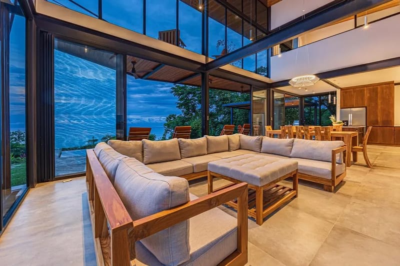 Secluded 4BR Villa w/ Panoramic Ocean Views & Guest House