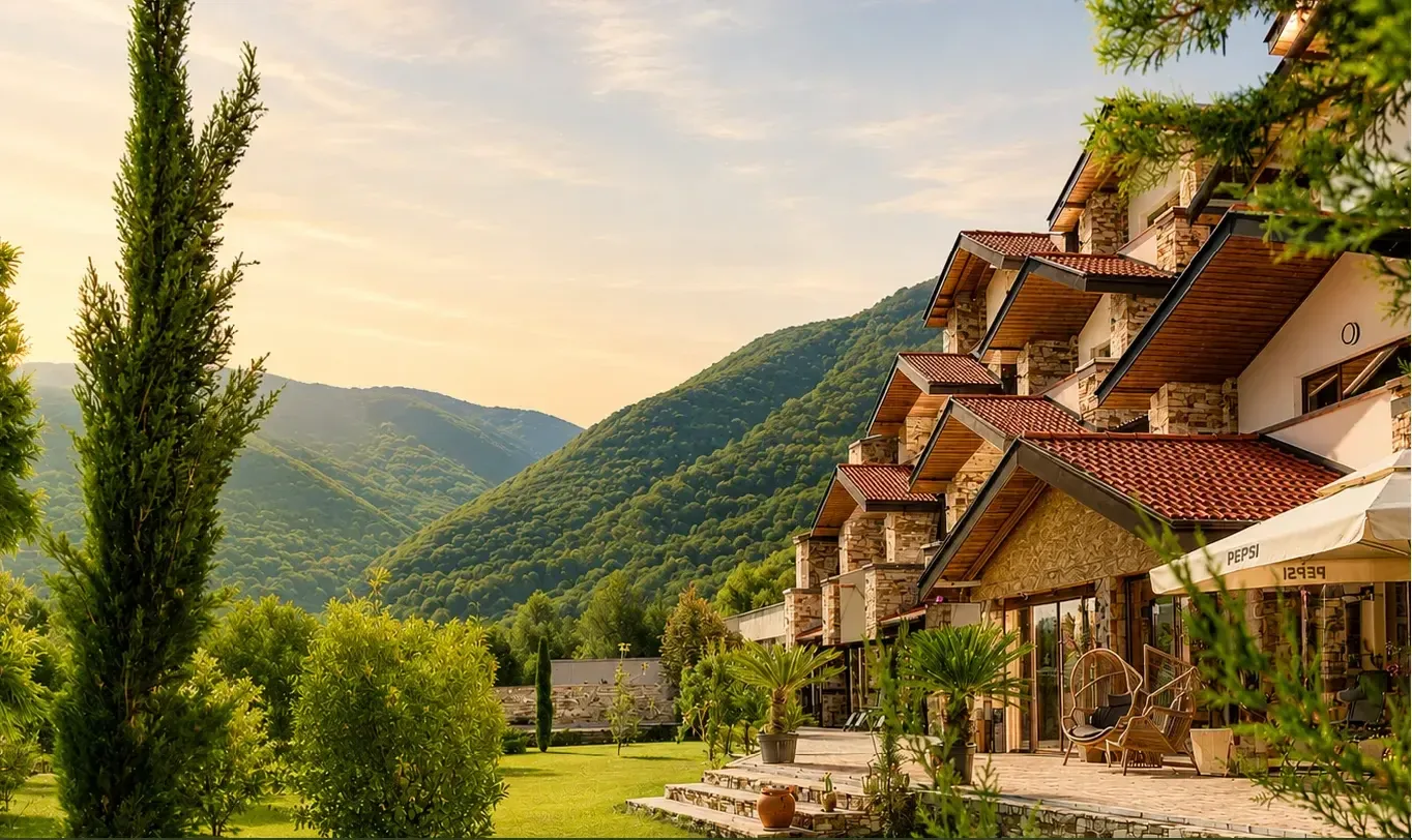 Bozhe Ime Spa & Park entre las montañas de Baldevo