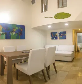 Comedor del bungalow