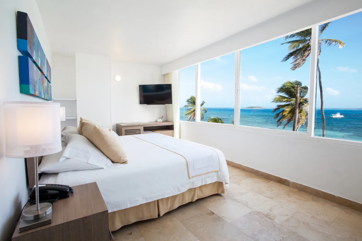 Habitaciones con vistas al mar