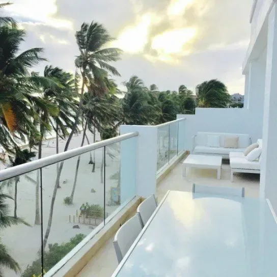Terraza con vistas