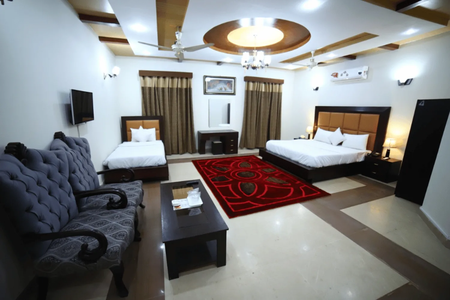 Habitación triple deluxe