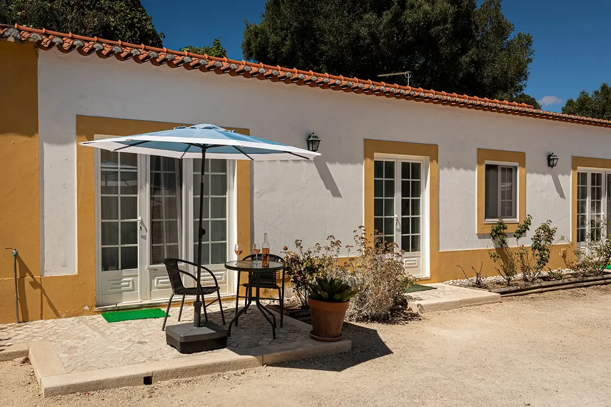 Terraza del anexo Ribafria