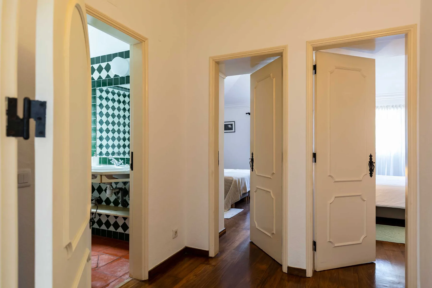 Entrada a las habitaciones Pena y Mouros