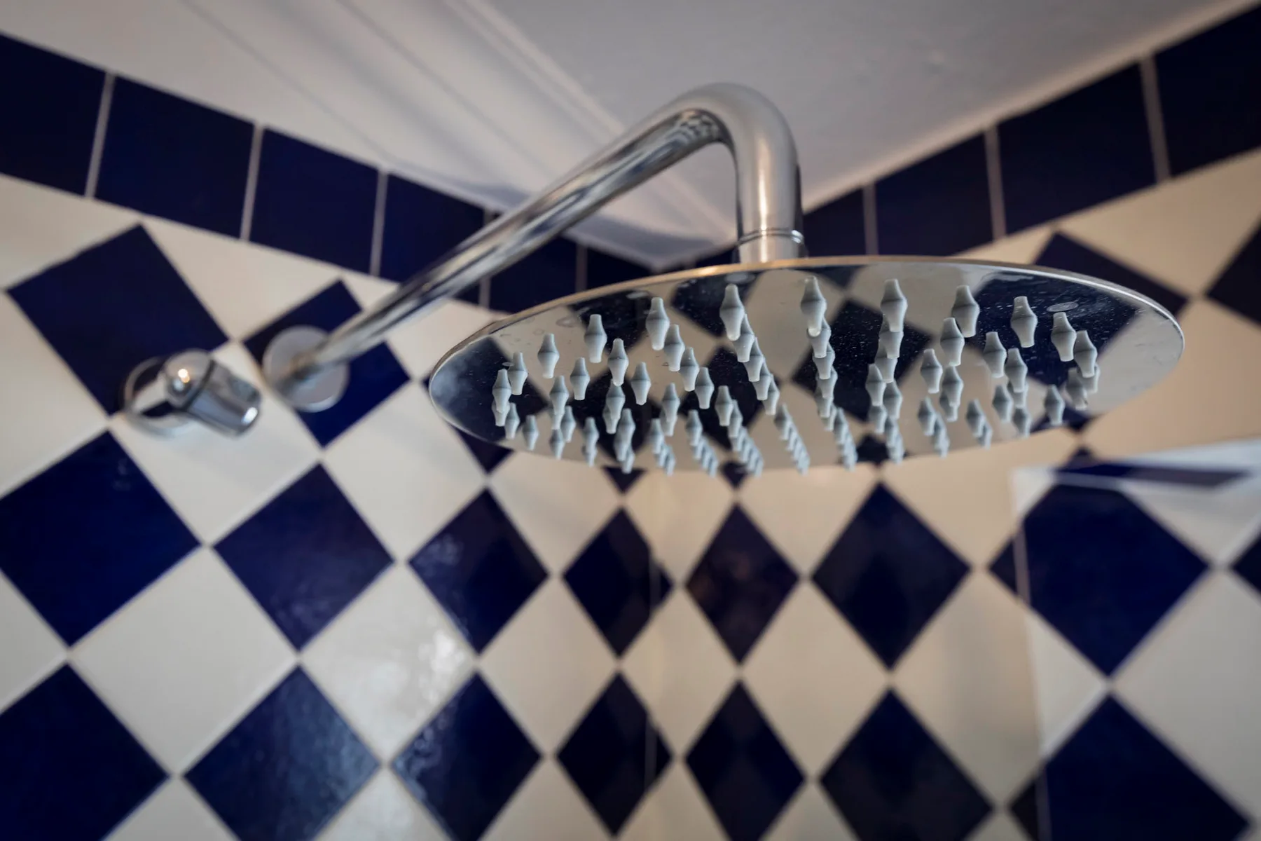 Detalle de la ducha de Regaleira
