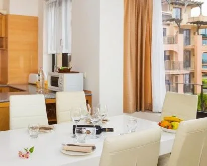 Cocina del apartamento de dos dormitorios
