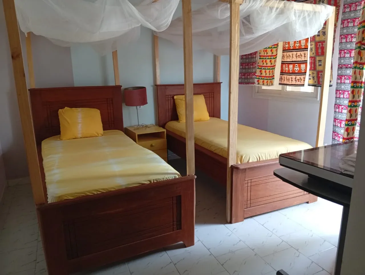 Habitación 2: Sérénité con dos camas individuales