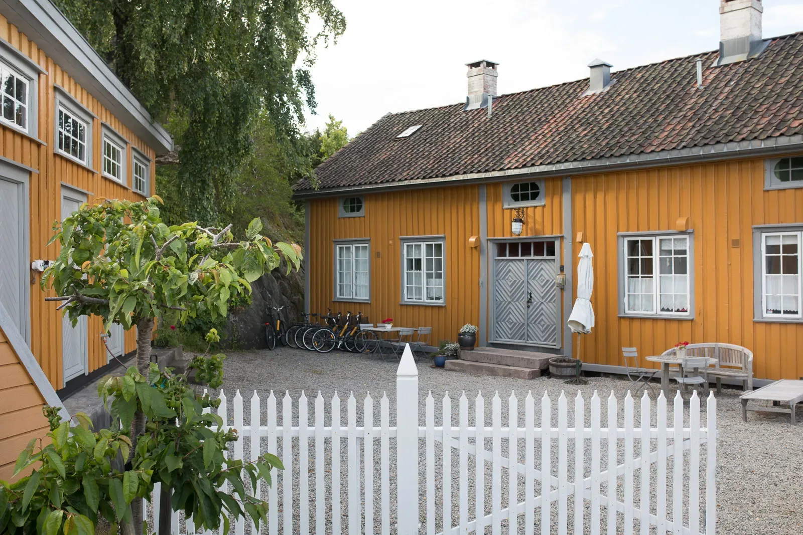 Exterior of a hotel building