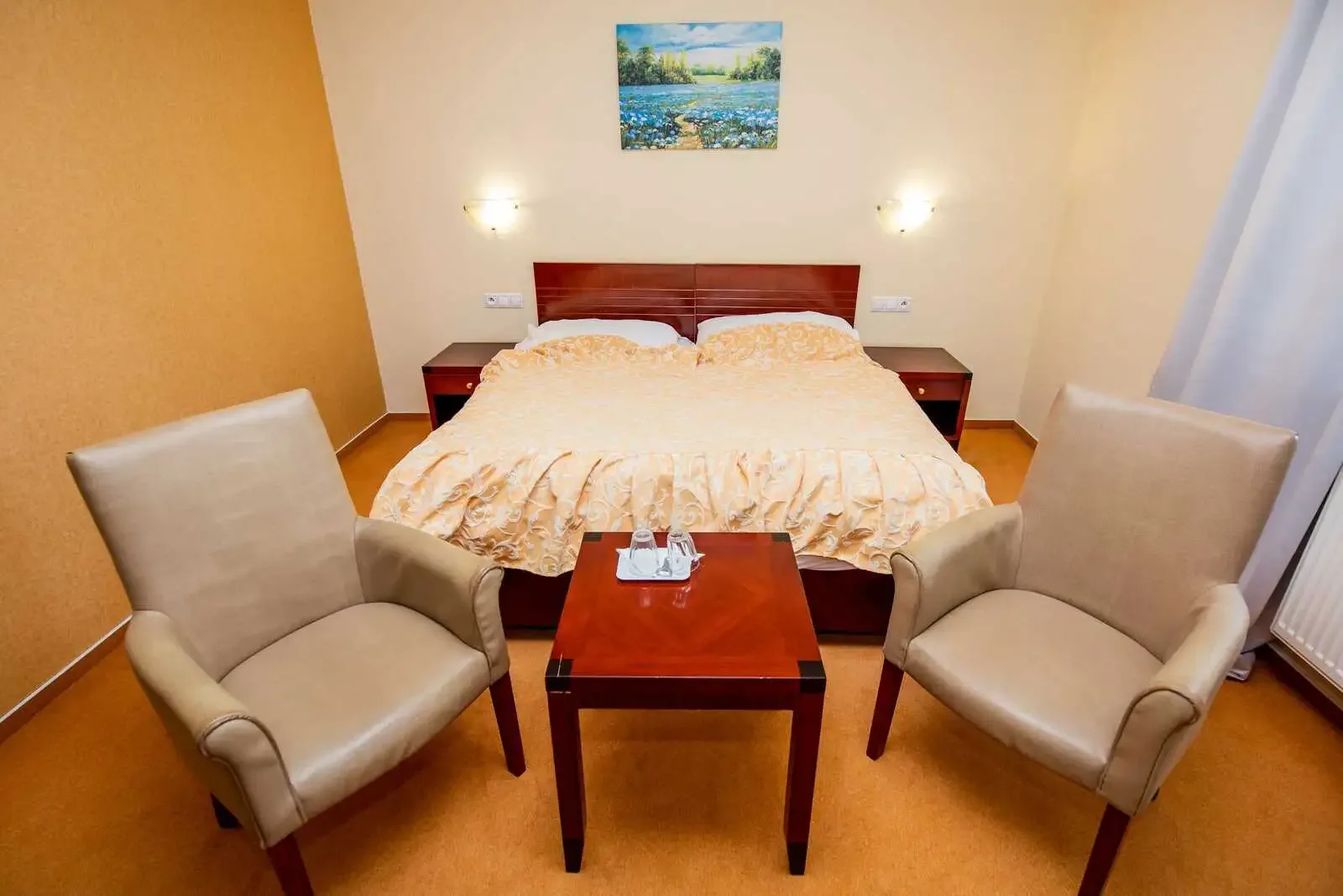 Double Lux room, double-bed type bedroom