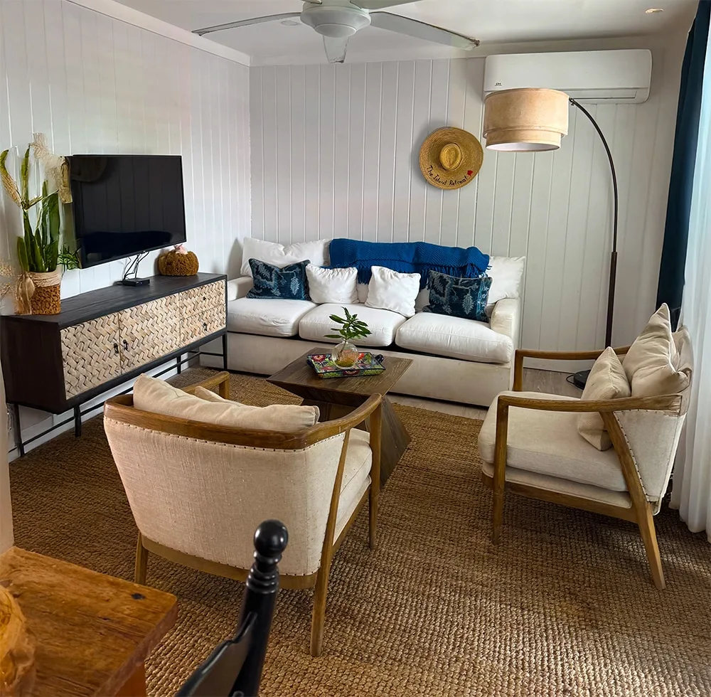 Garage Apartment living room