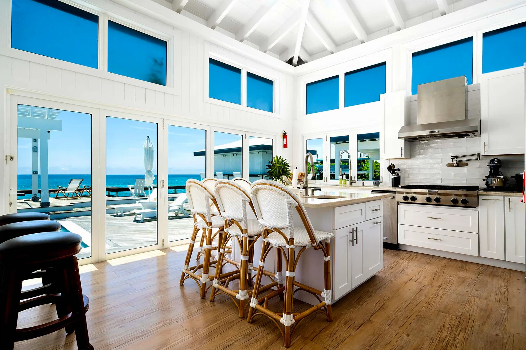 Main House kitchen view
