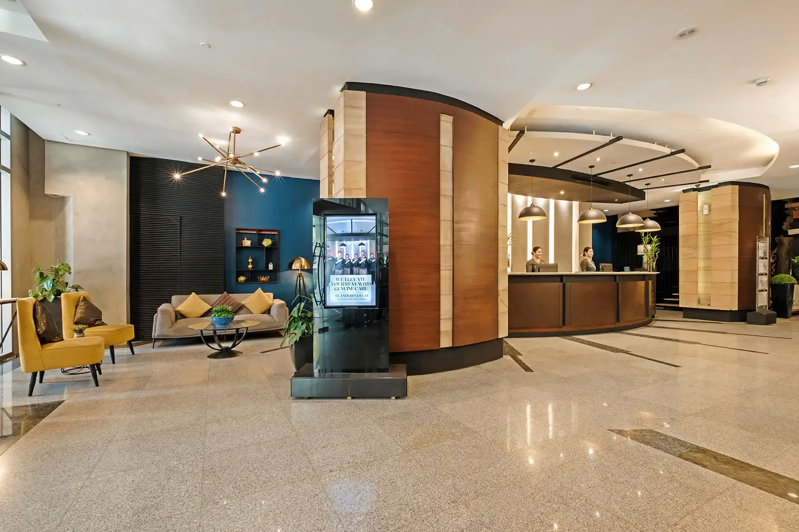 Vestíbulo del hotel