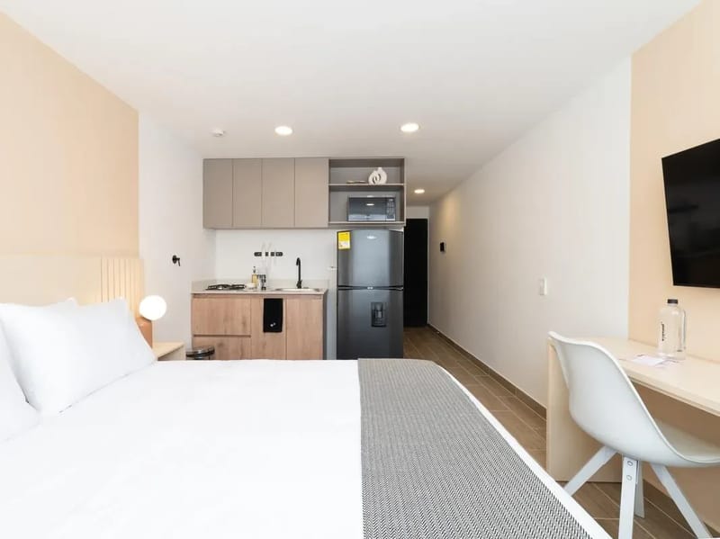 Compact Loft in Laureles w/ City View