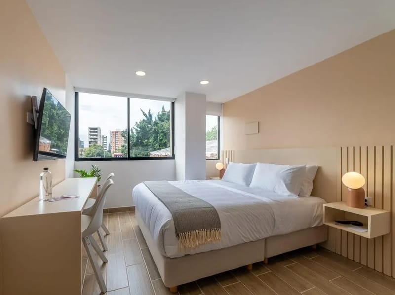 Compact Loft in Laureles w/ City View
