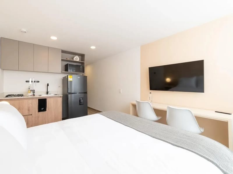 Compact Loft in Laureles w/ City View