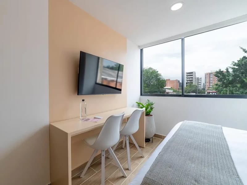 Compact Loft in Laureles w/ City View