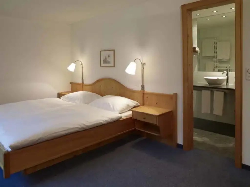 Foto de una habitación del Hotel Alpina Parpan