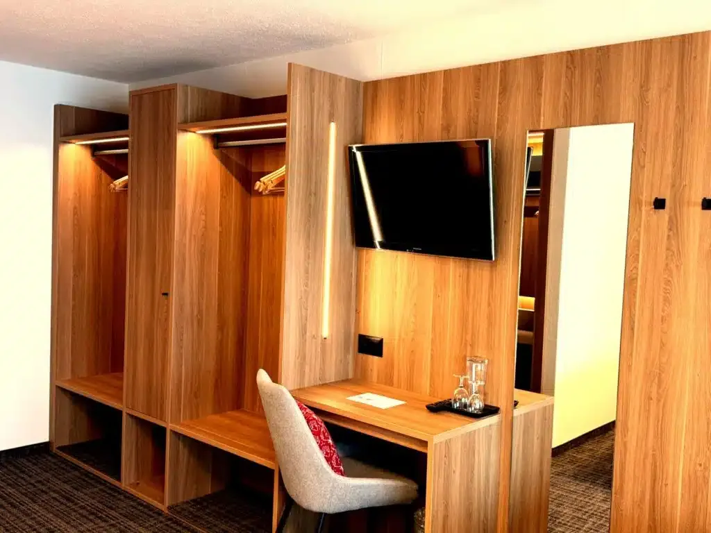 Foto de una habitación del Hotel Alpina Parpan
