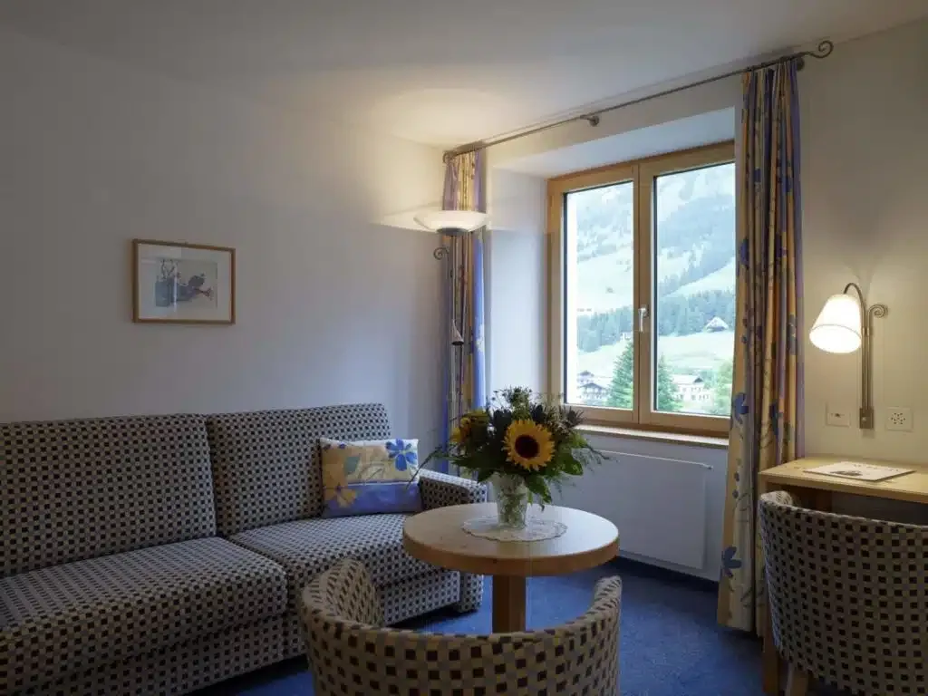 Foto de una habitación del Hotel Alpina Parpan