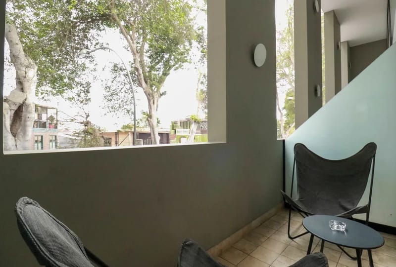 Refined Retreat with Balcony in Barranco