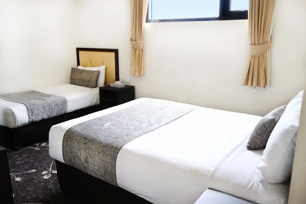 Habitación familiar y dormitorio contiguo