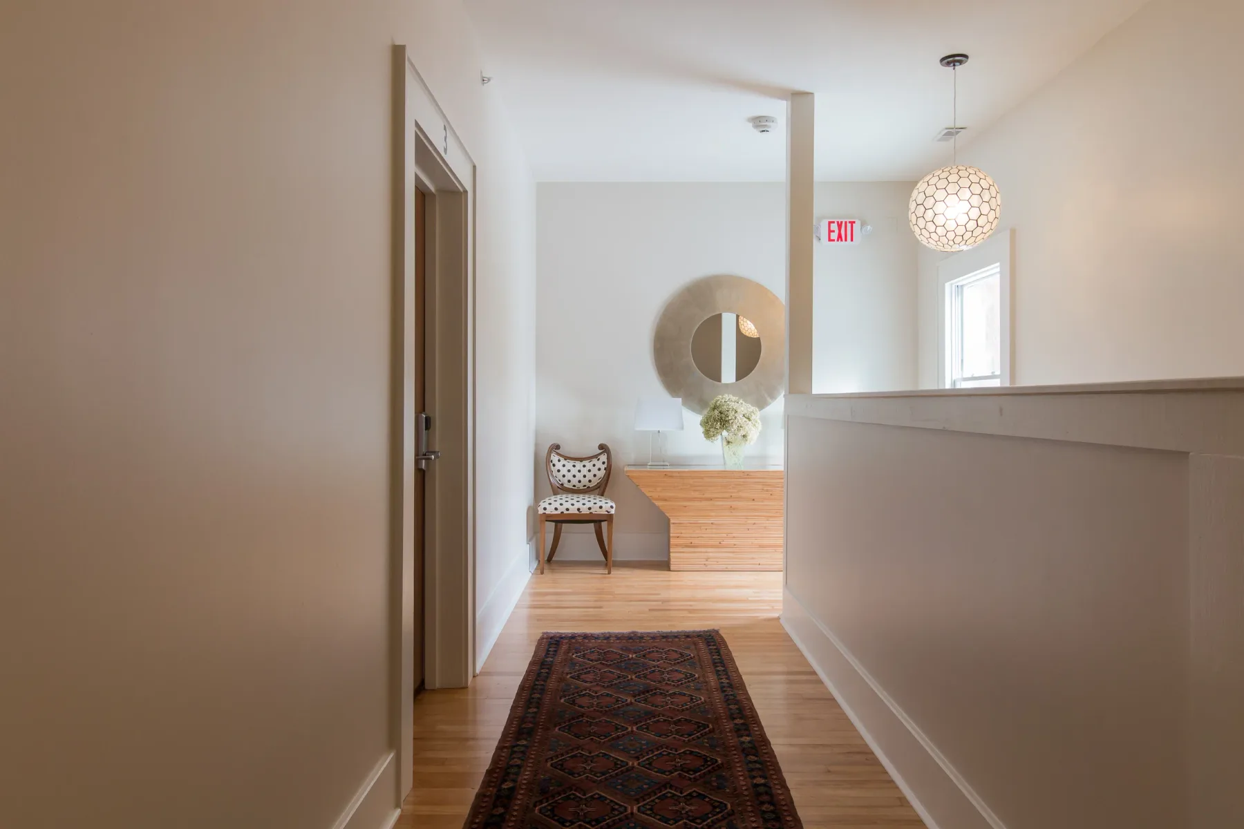 Upstairs hall