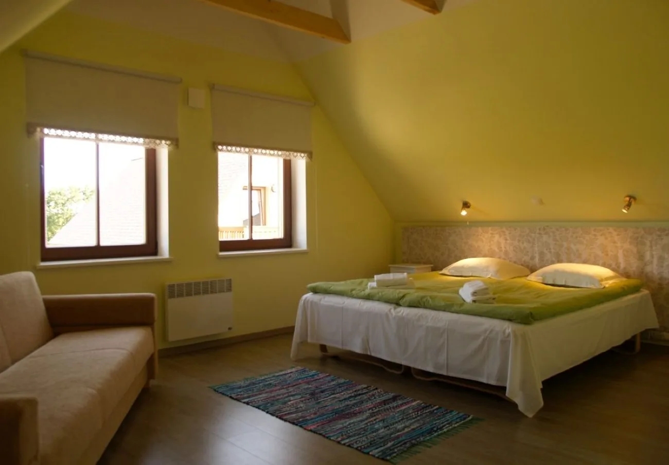 Habitación doble más amplia en la planta superior