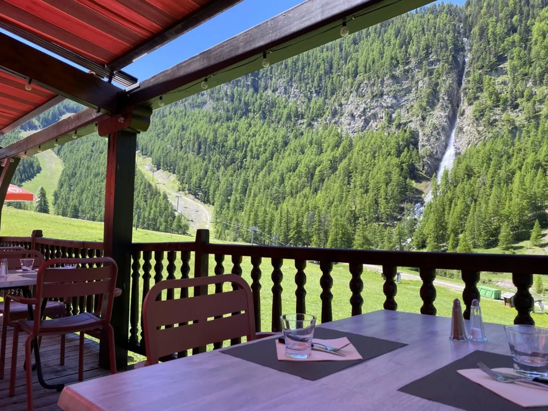 La terraza
