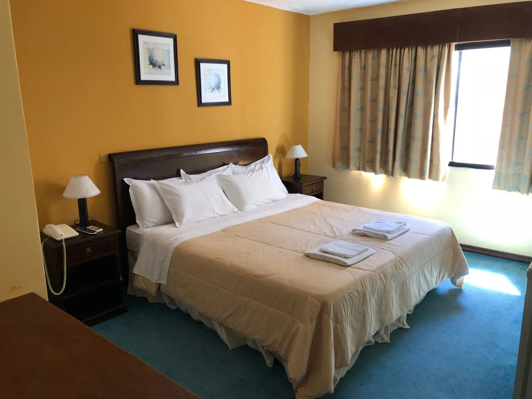 Foto de una habitación del Hotel Colón