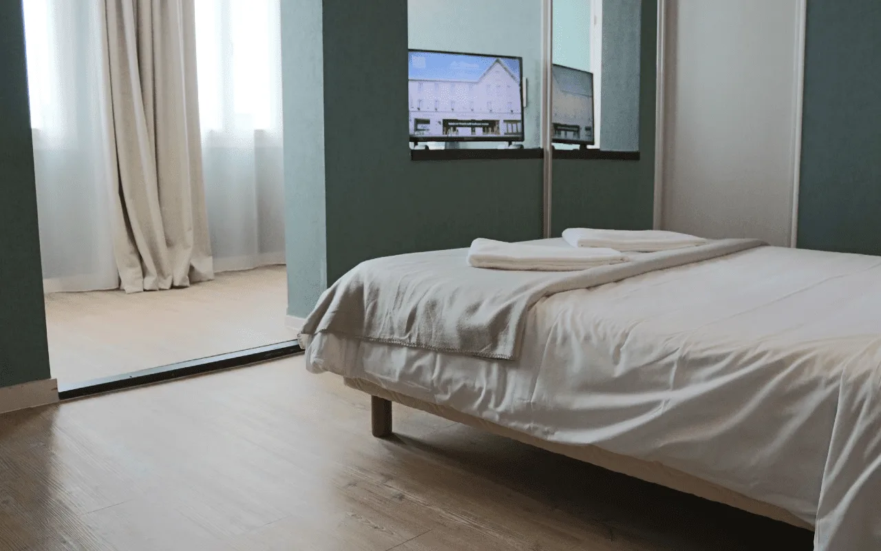 Habitación con dos camas individuales