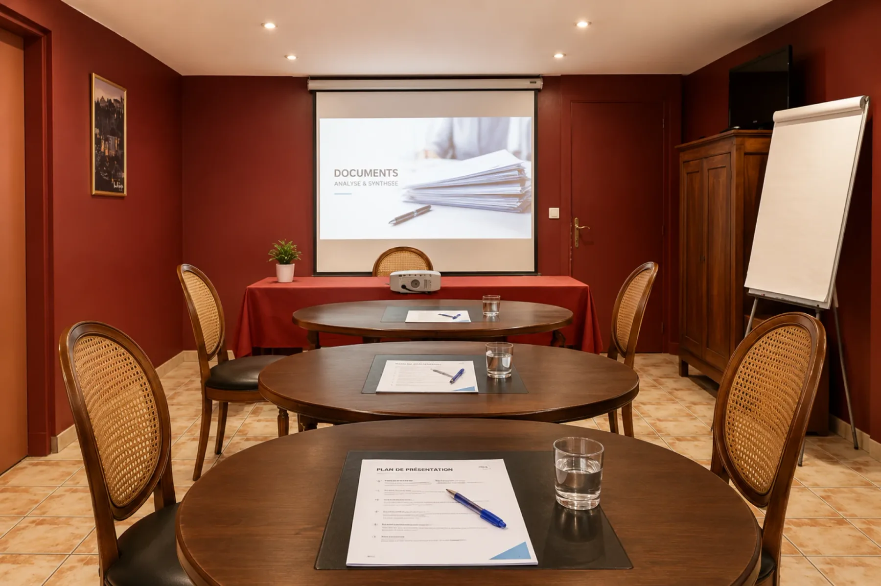 Instalaciones del hotel para grupos y seminarios