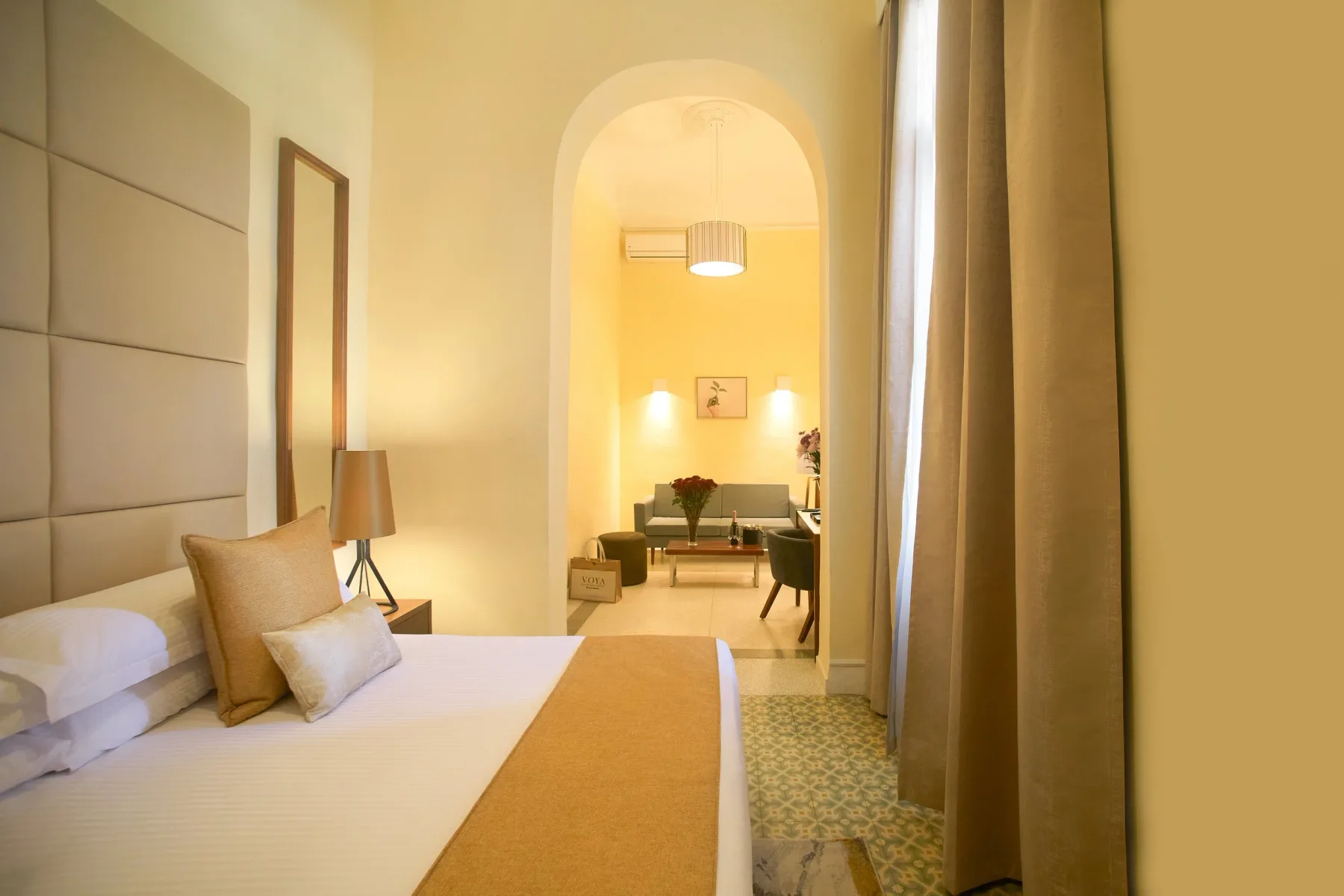 Suite con jardín