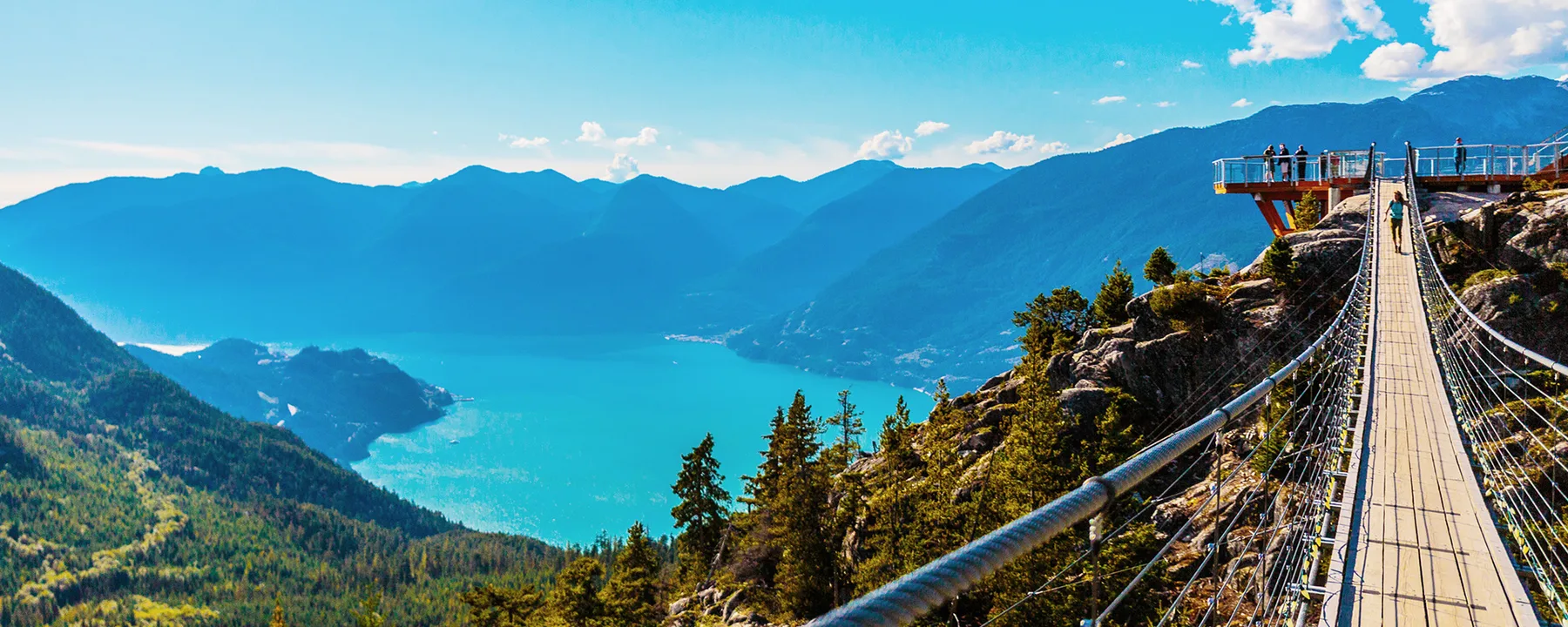 Sea to Sky Gondola suspension bridge
