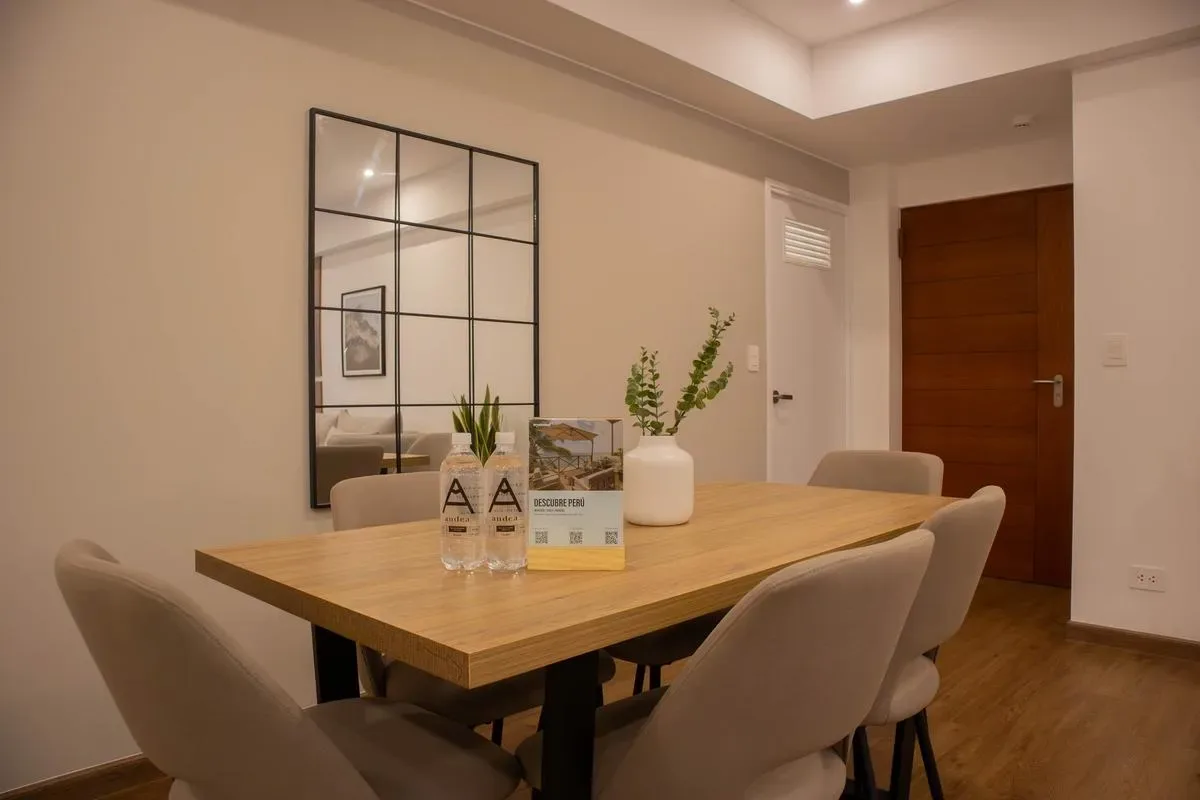 Chic 2BR Indoor Terrace in Miraflores