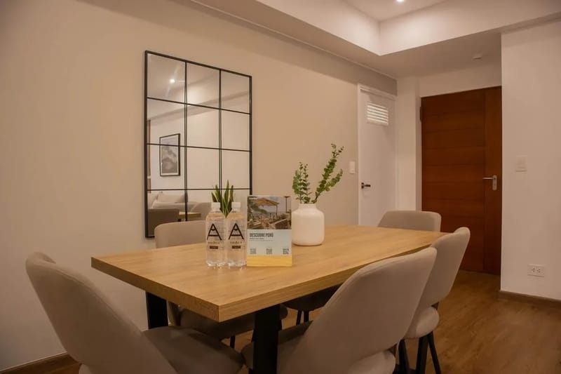 Chic 2BR Indoor Terrace in Miraflores