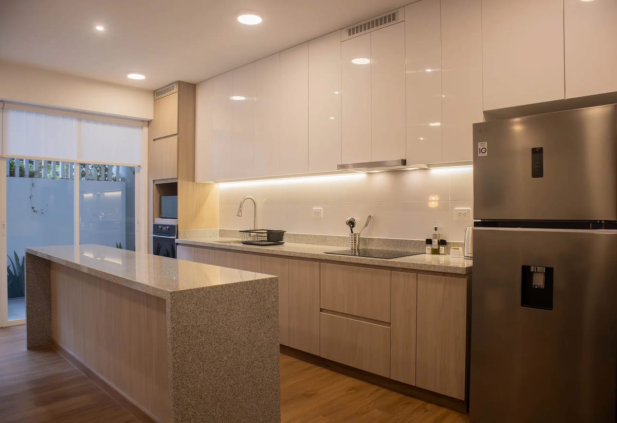 Chic 2BR Indoor Terrace in Miraflores