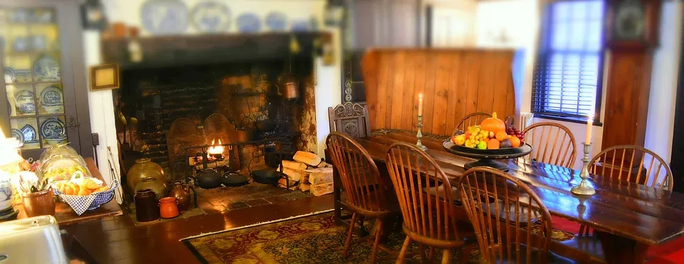 Comedor del alojamiento con desayuno Daniels House