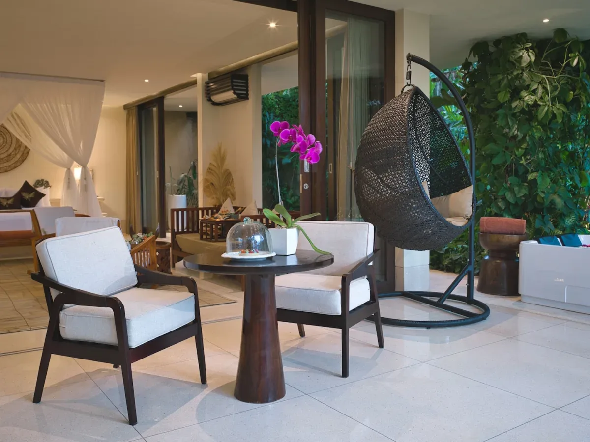 Presidential Royal Suite private terrace and jacuzzi