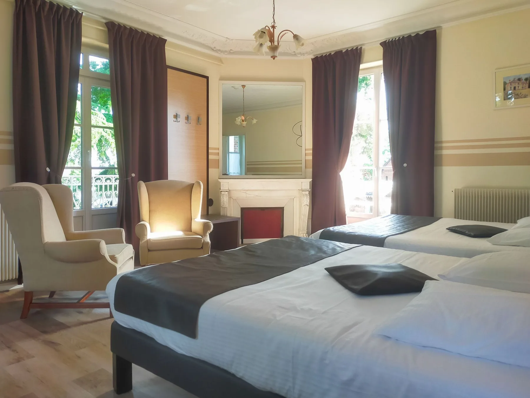 Interior o terrenos del hotel