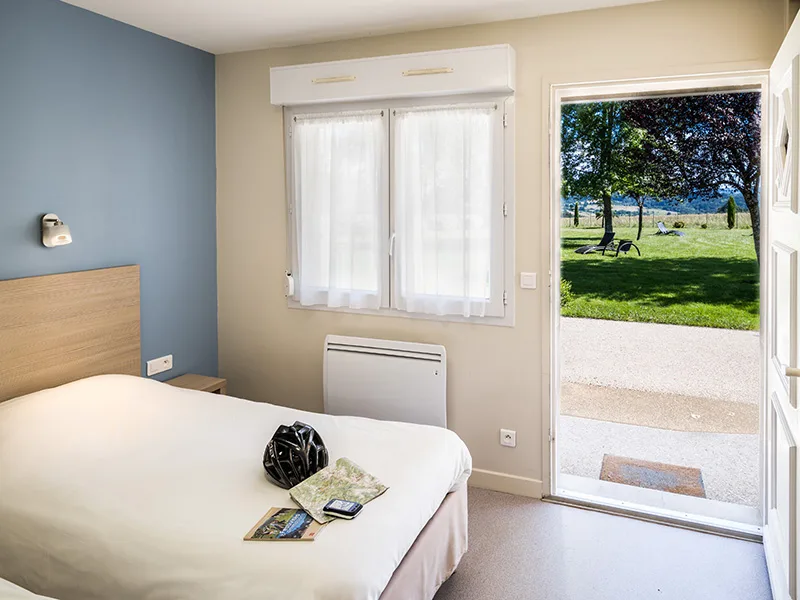 Double hotel room