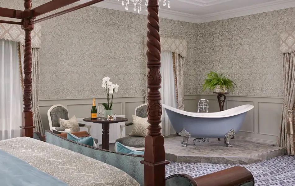 Castle room interior