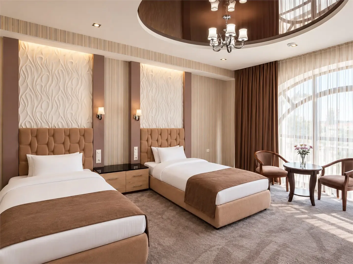 Imagen de una habitación del Arhan Palace