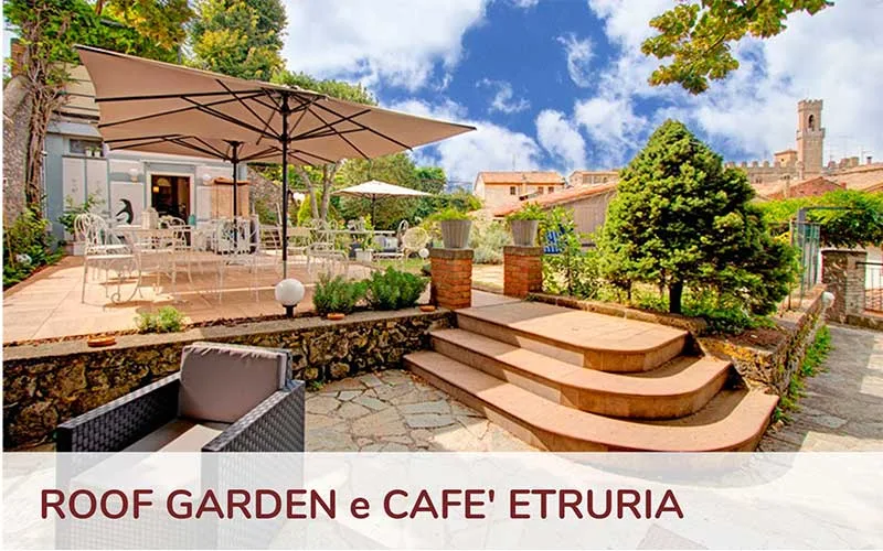 Jardín en la azotea y desayuno