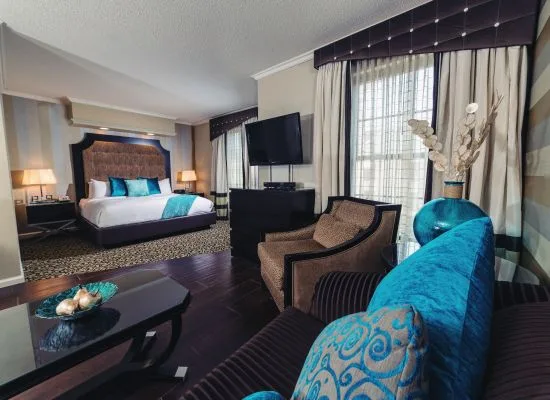 Suite tipo estudio con cama king