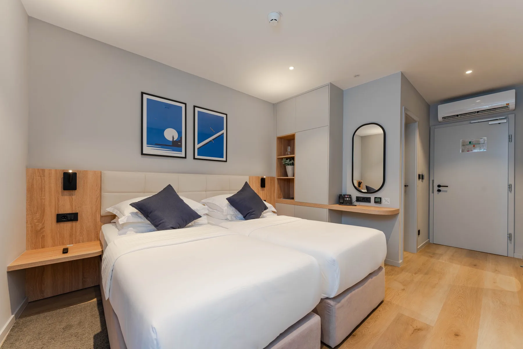 Habitación deluxe con dos camas individuales